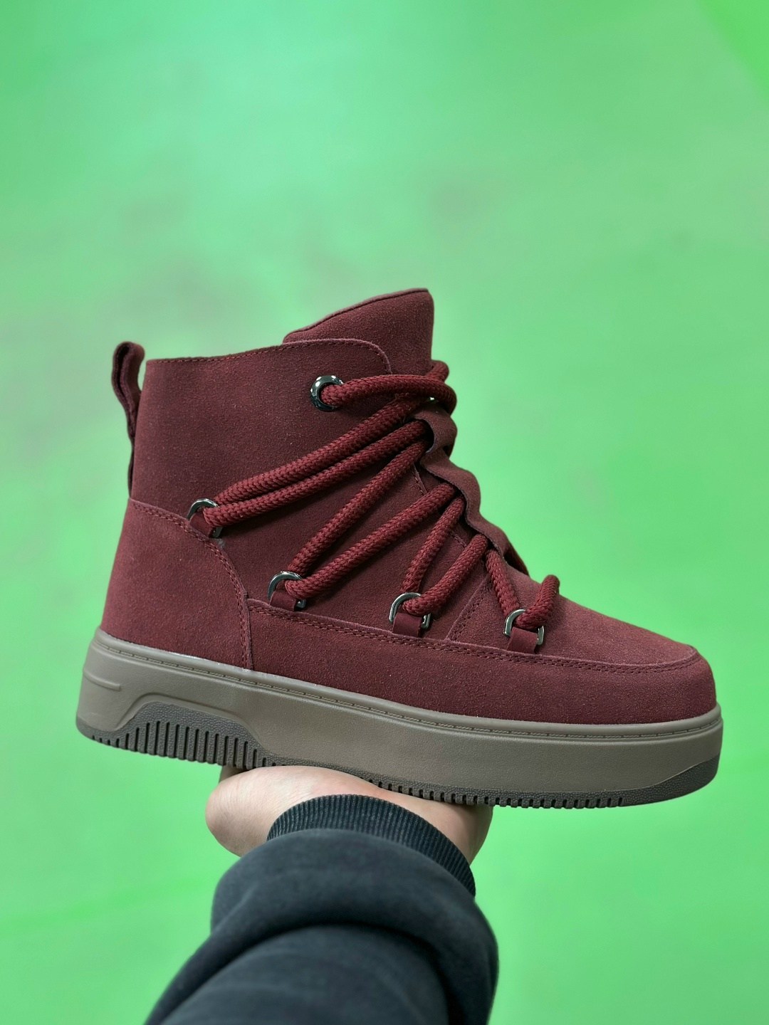 , женская,зимняя ,женская зимняя ,ральф рингер ботинки женские бордовые