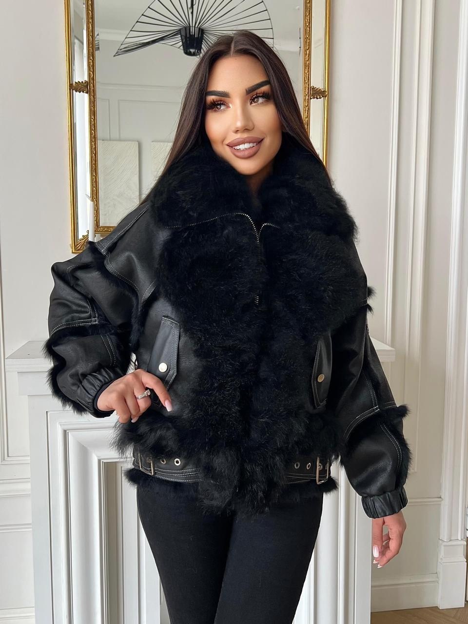 куртка комбинированная,куртка кожаная,куртка,дубленка женская,кожаная куртка с мехом