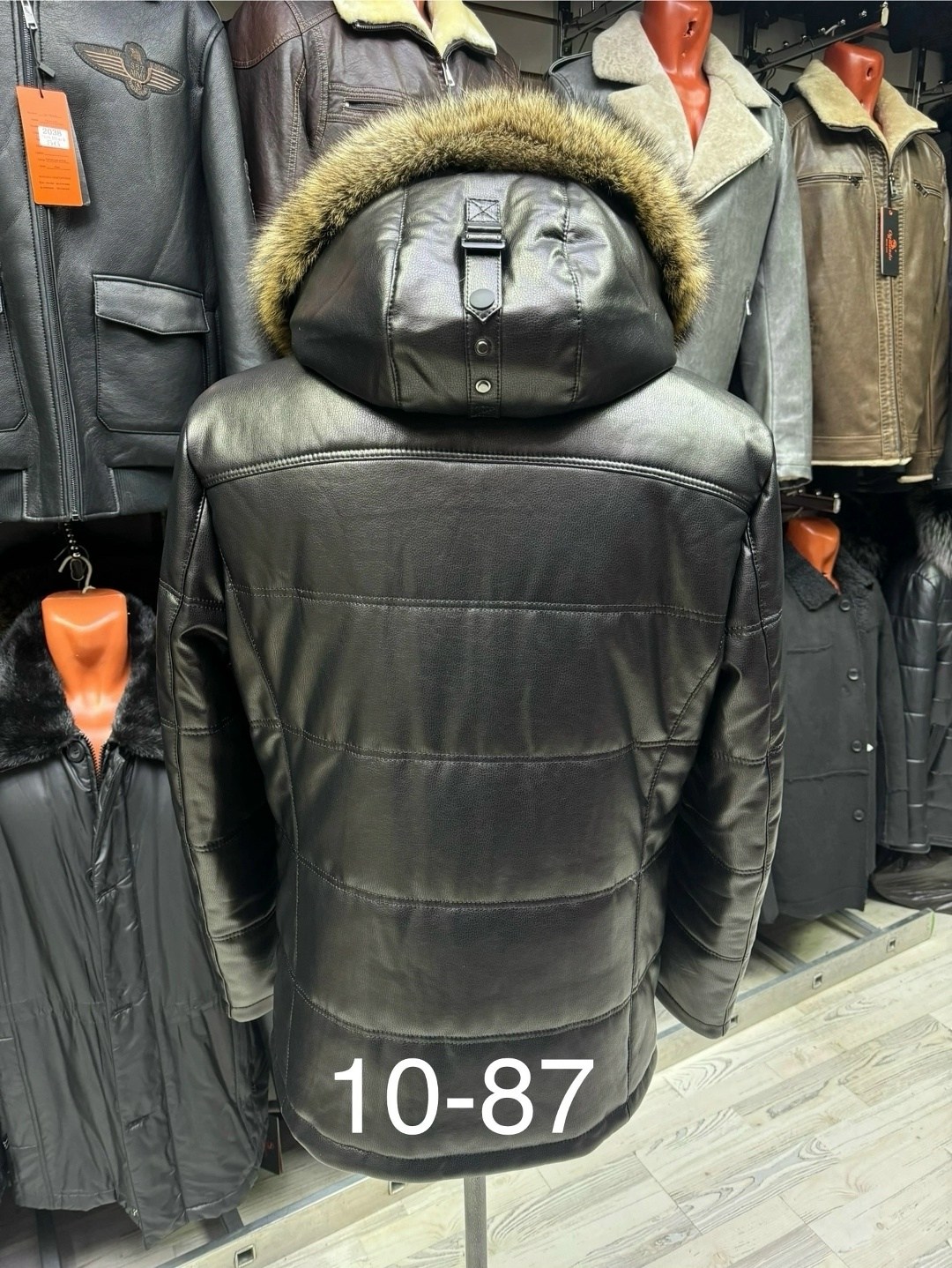 кожаный пуховик мужской,мужская зимняя кожаная куртка,мужская зимняя куртка,кожаный пуховик,куртки