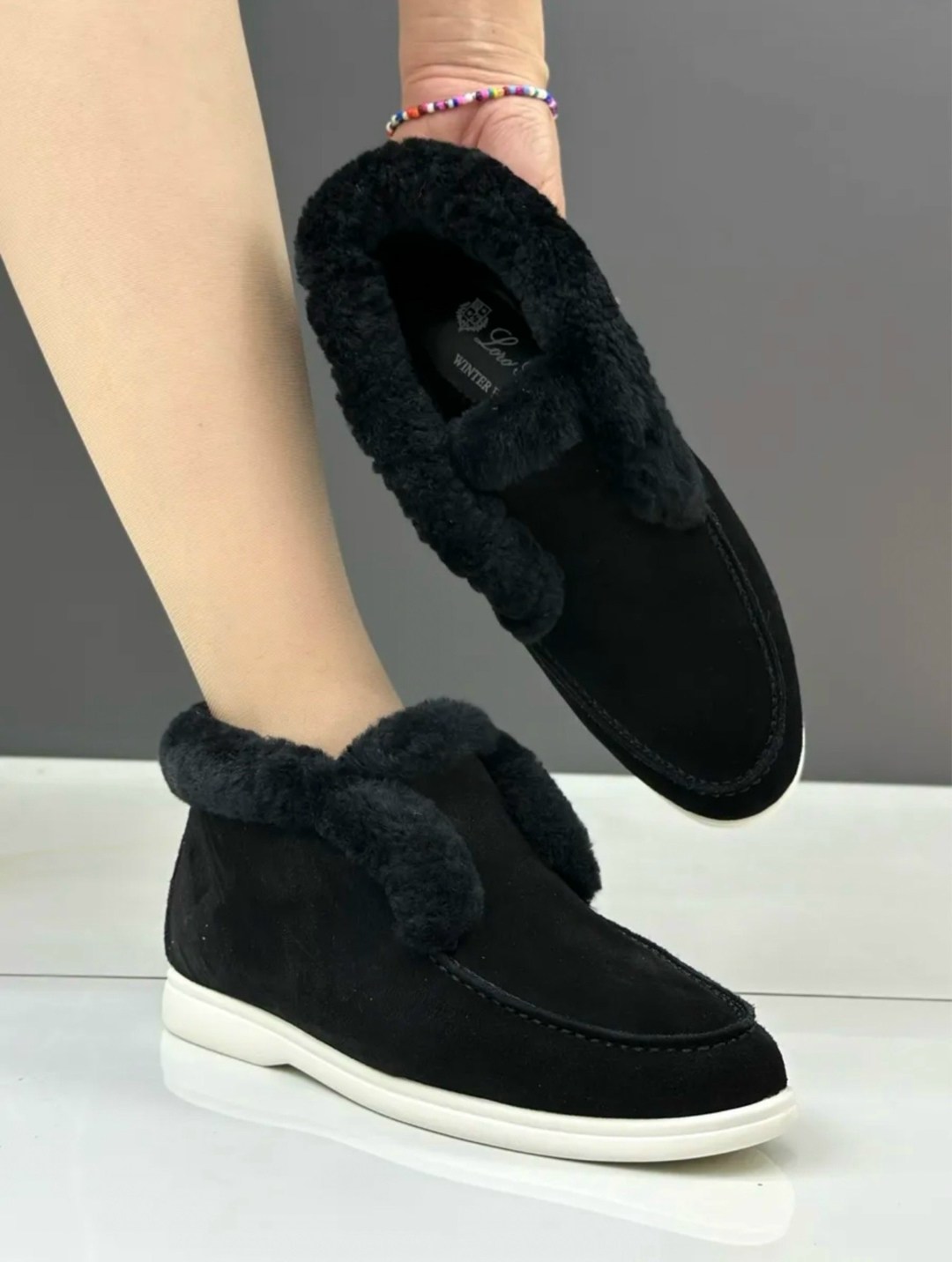 ,лоферы зимние женские,женские ботинки,зимние замшевые лоферы,лоферы женские