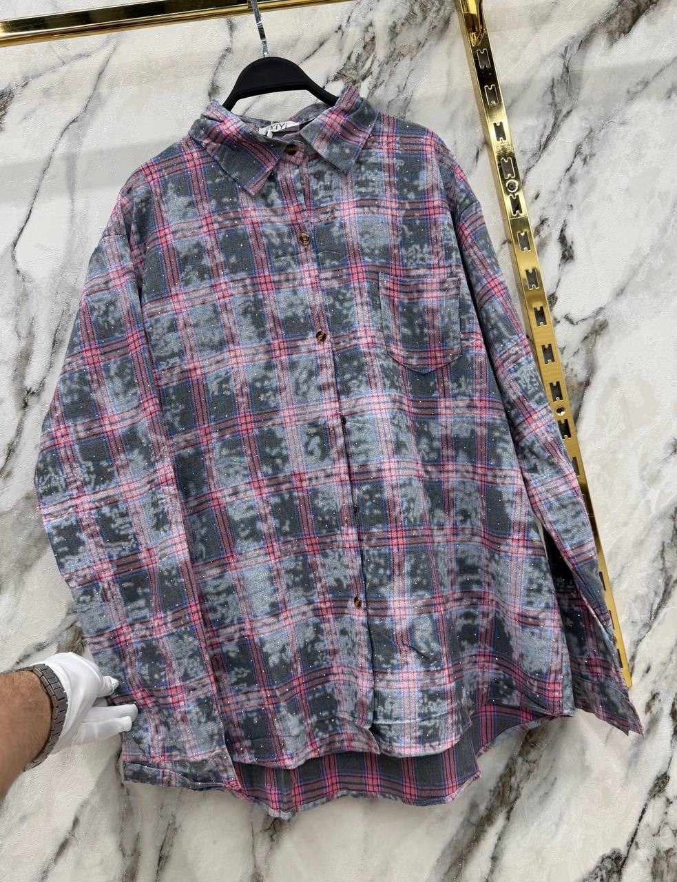 рубашка повседневная,женская рубашка,рубашка в клетку,рубашка,рубашка женская в клетку