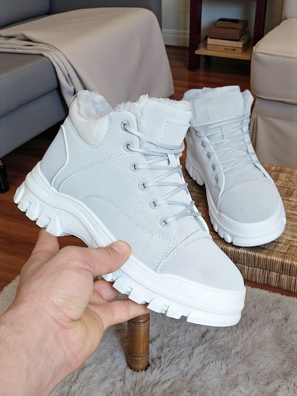 ,бежевые ботинки,ботинки женские, женская зимняя,ботинка женские зимние