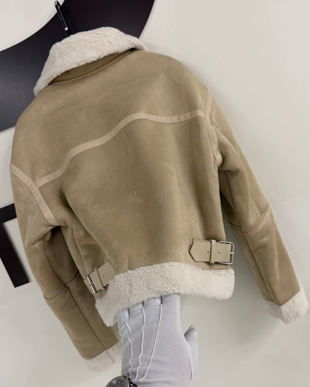 дубленка женская,дубленка авиатор,куртка дубленка,теплая куртка,замшевая куртка