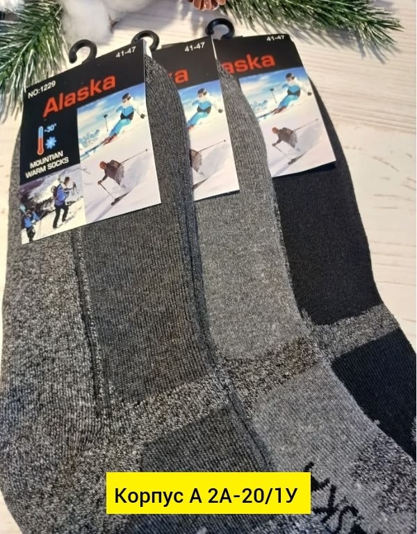 комплект носков alaska,аляска носки,теплые зимние термоноски,леомакс носки аляска,комплект носки мужские