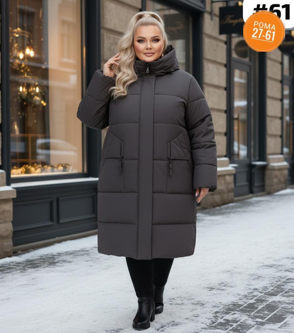 женская верхняя одежда больших размеров,стильные пуховики,удлиненная куртка,зимние куртки,куртка женская