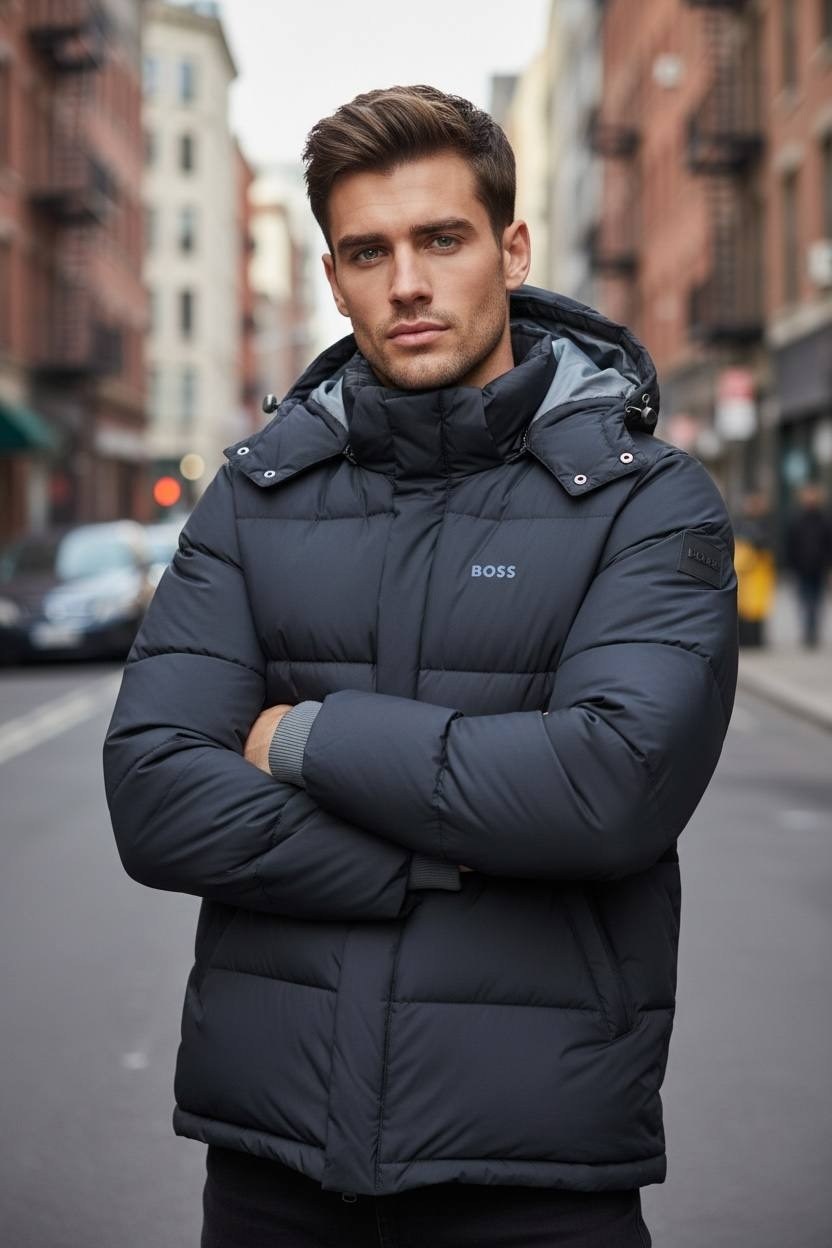 мужская зимняя куртка,мужская зимняя одежда,пуховик,куртка grizman,куртка