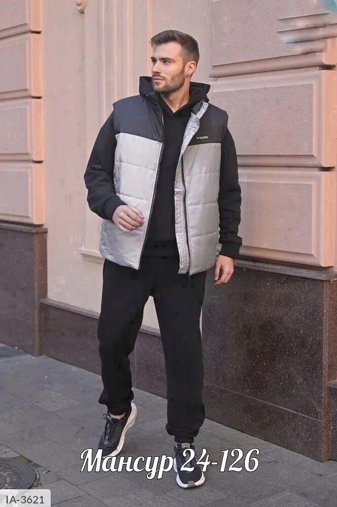 костюмы спортивные мужские,теплый мужской спортивный костюм,спортивный костюм тройка с жилеткой,костюм тройка теплый на флисе,спортивный костюм мужской теплый на флис