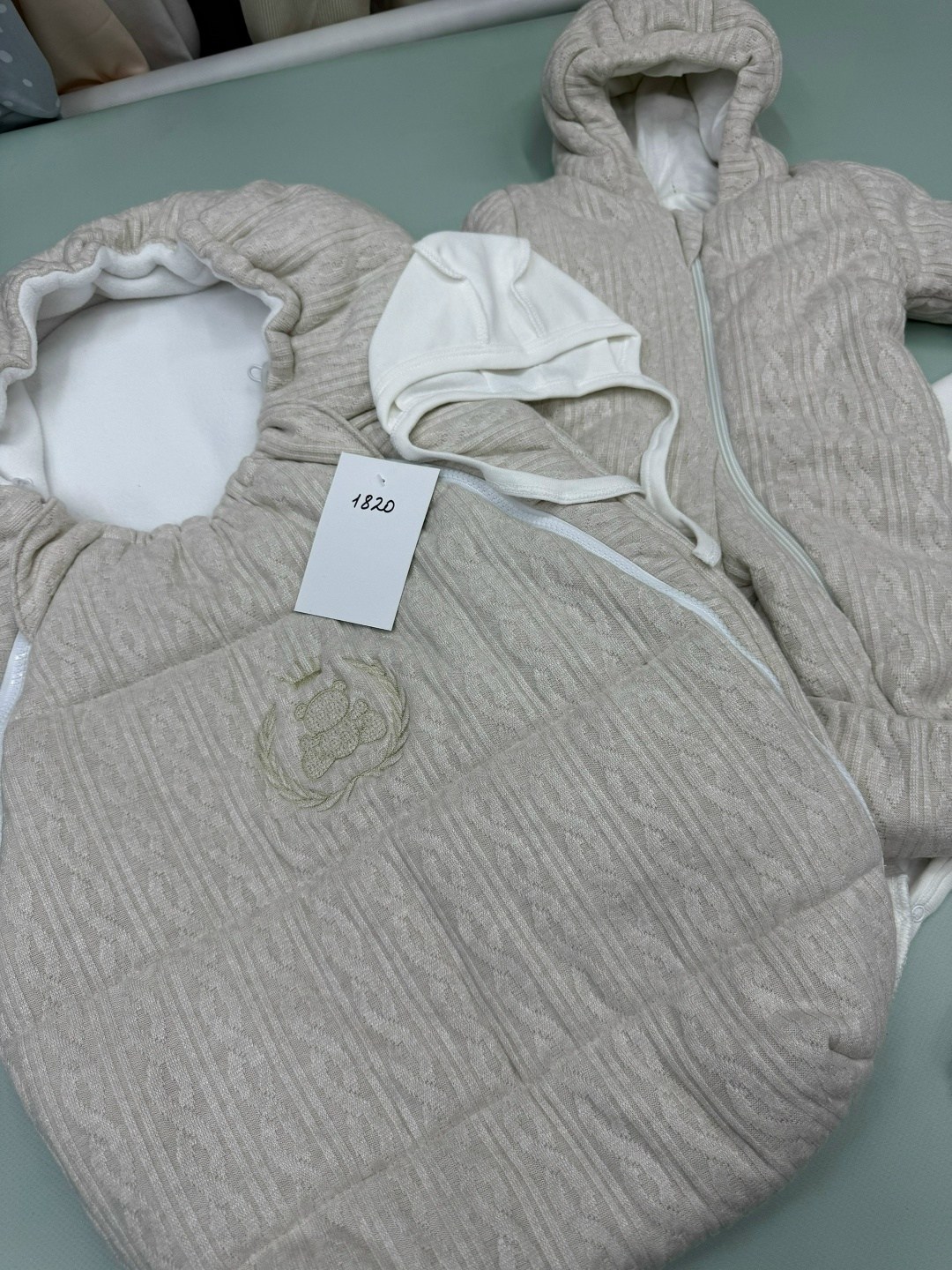 комплект на выписку (8 предметов) зима (мятный),комплект на выписку,комплект на выписку для новорожденных зима,комплект на выписку 5 предметов,комплект на выписку зимний