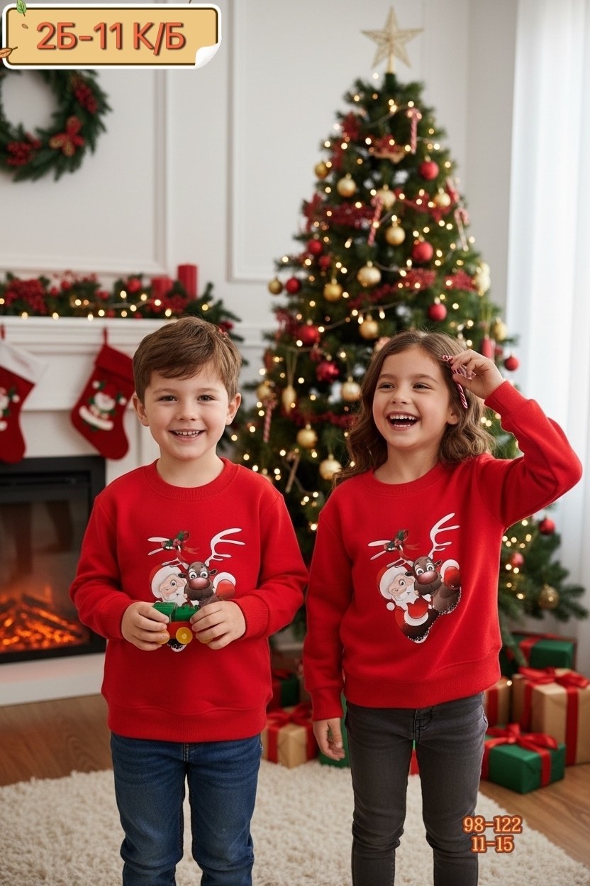 детский свитшот,свитшот детский новый год,свитшот для мальчика,новогодний свитшот,свитшот фэмили лук