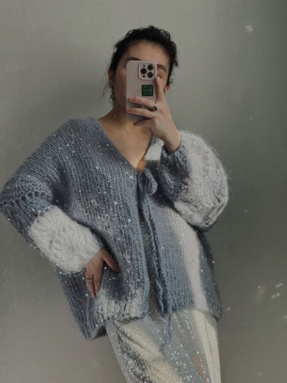 вязаный кардиган,кардиган с пайетками,объемный кардиган из мохера,кардиган вязаный женский,кардиган из мохера