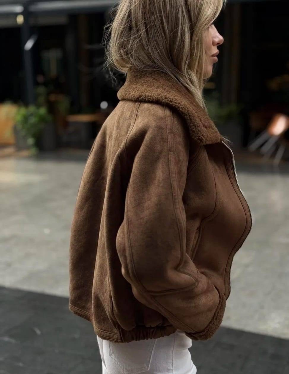 женская куртка замшевая,замшевая куртка,стильная дубленка,куртка модная,дубленка женская