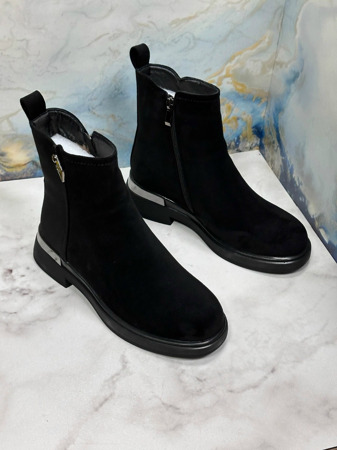 ботинки женские,юничел замшевые зимние ботинки,,ботинки женские замшевые,ботинки женские замшевые 81602