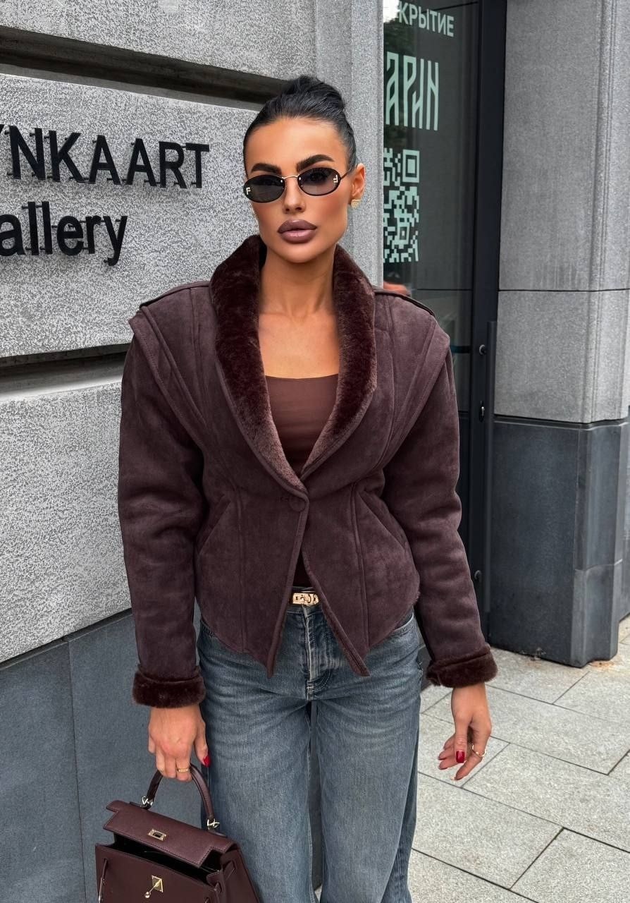 женская дубленка,стильная дубленка,короткая дубленка,искусственная дубленка,дубленка удлиненная