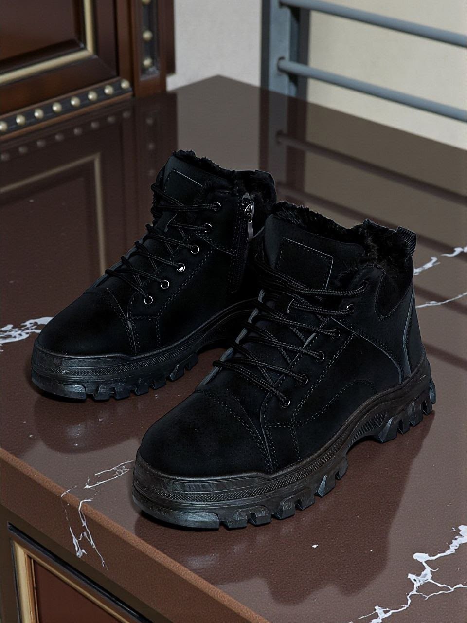,мужские ботинки,зимние ботинки,зимняя ,ботинки на меху