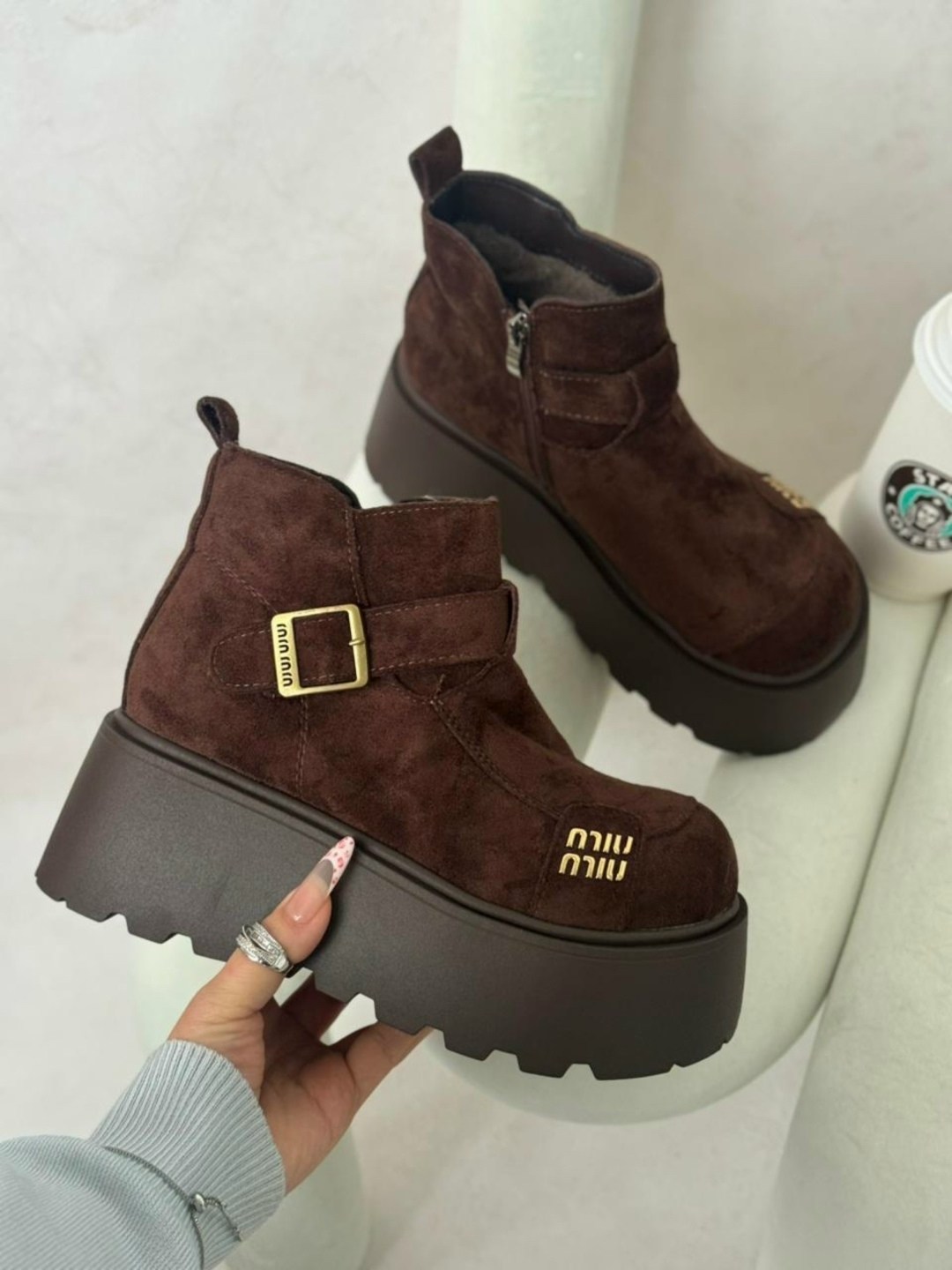 , женская,ботинки женские,платформа ,модная женская