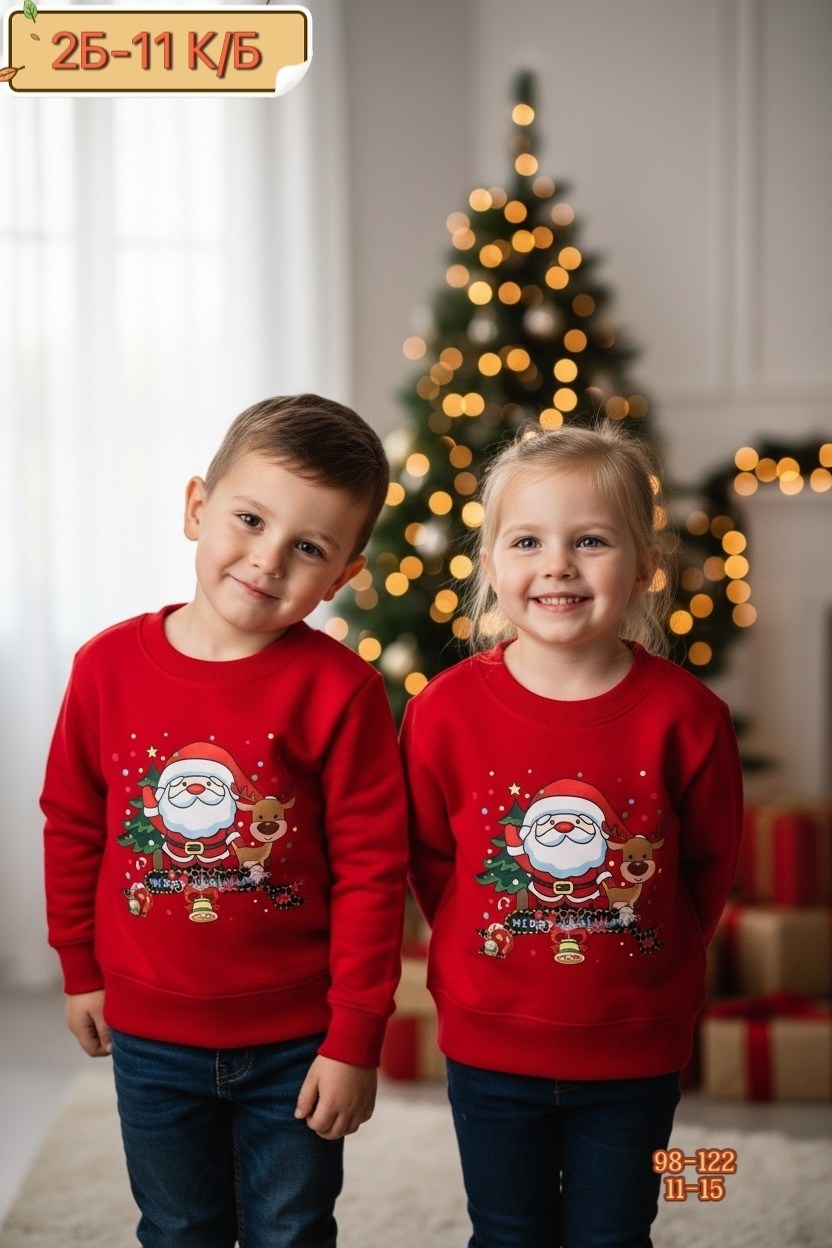 детский свитшот,свитшот детский новый год,свитшот для мальчика,новогодний свитшот,свитшот фэмили лук