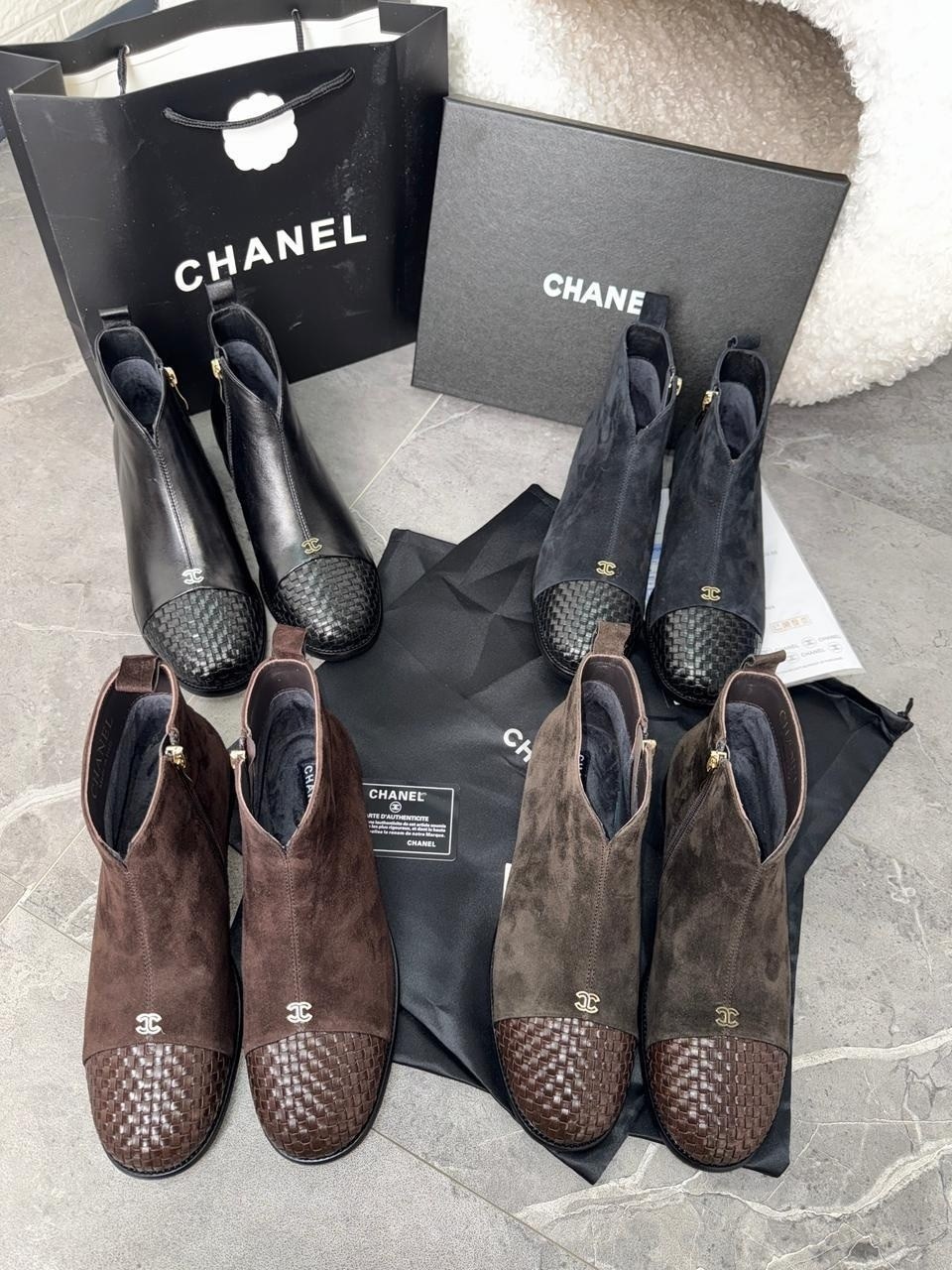 ботильоны chanel,сапоги chanel,,ботинки chanel,шанель сапоги женские