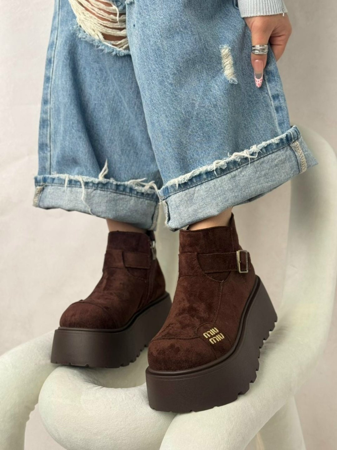 , женская,ботинки женские,платформа ,модная женская