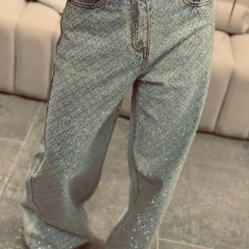 джинсы стразы,джинсы со стразами женские,женские джинсы,джинсы серый,джинсы палаццо со стразами