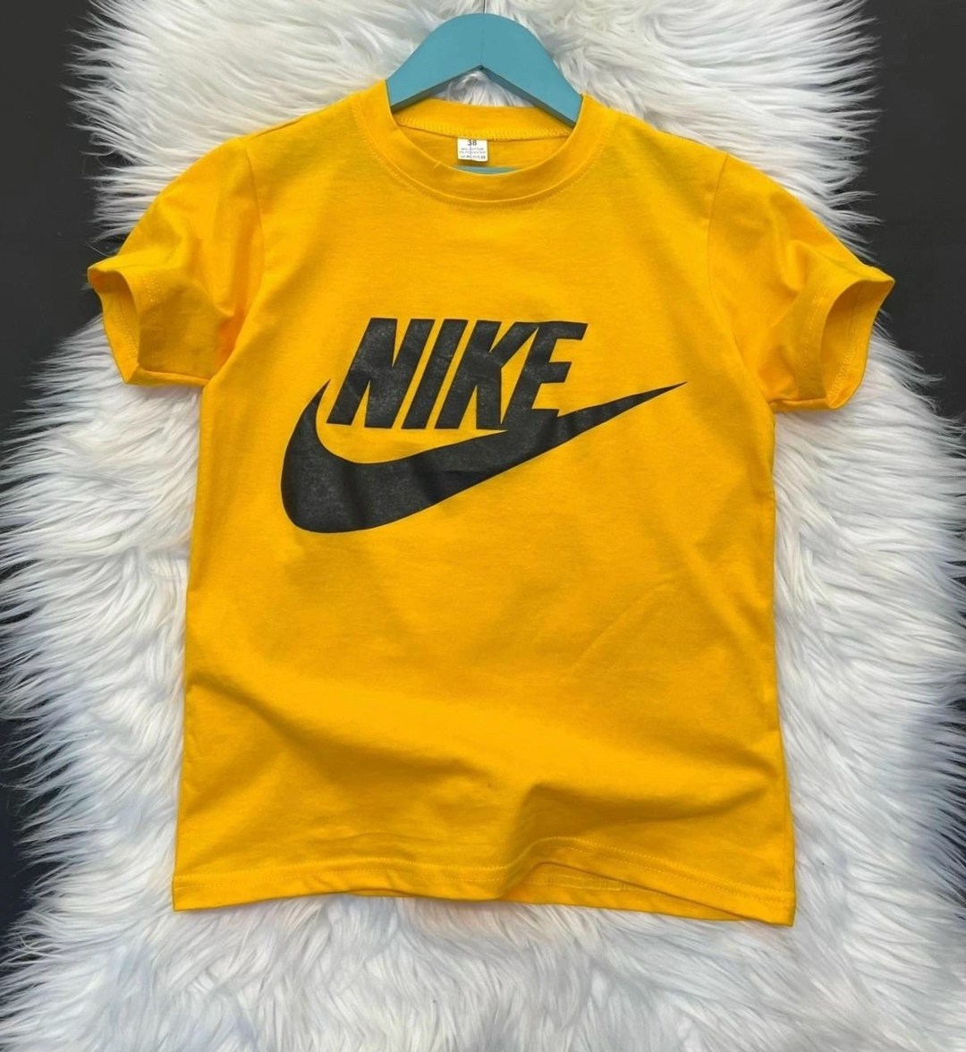 футболка желтая,детская футболка,nike t shirt,футболки для мальчика,футболки детские