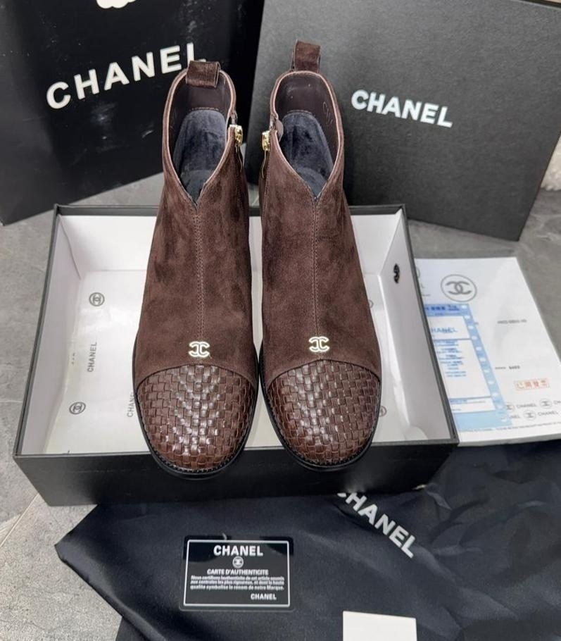 ботильоны chanel,сапоги chanel,,ботинки chanel,шанель сапоги женские