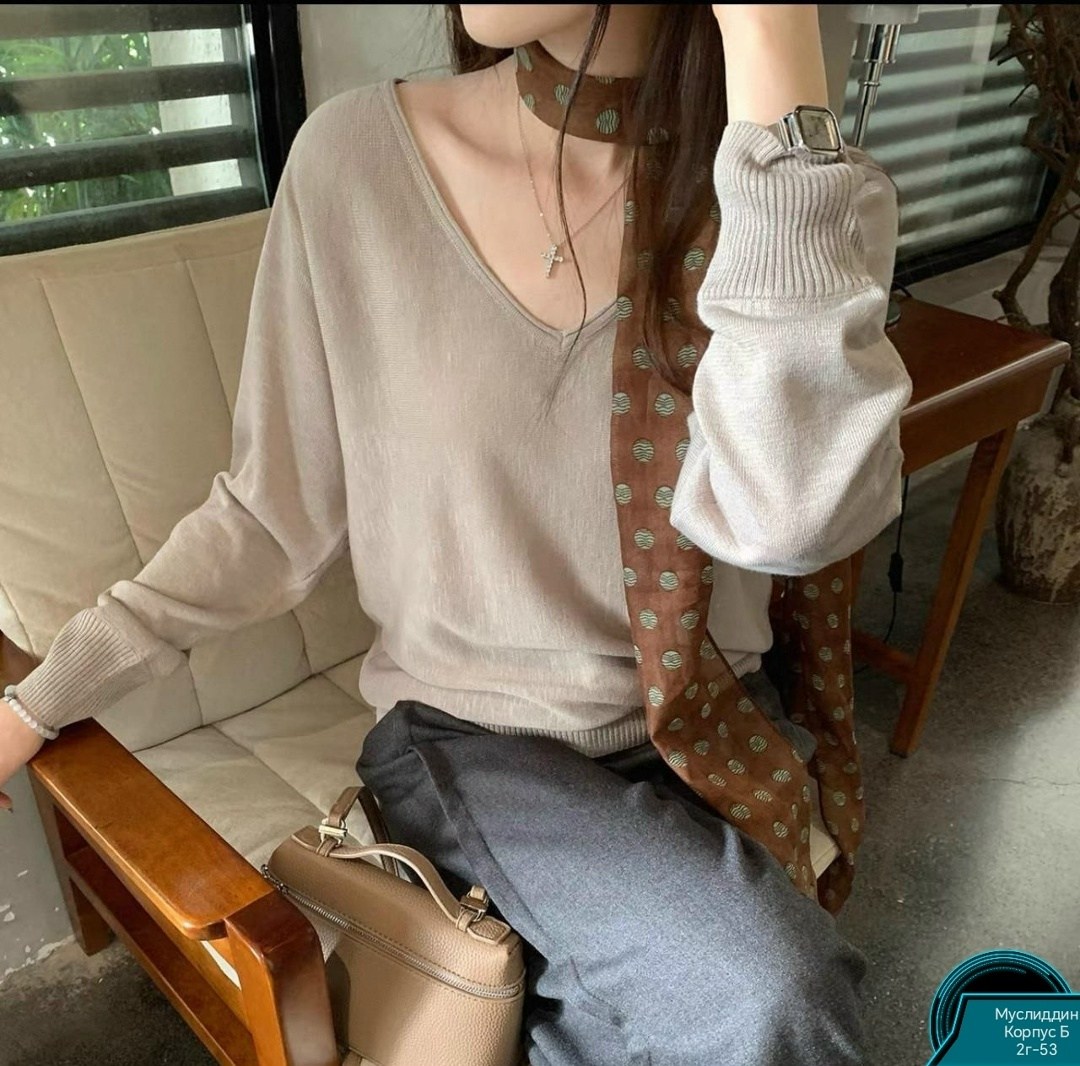 свитер с v образным вырезом,модный джемпер,женский трикотажный свитер с v образным вырезом,повседневный джемпер,модные свитера