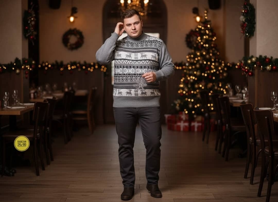 мужской свитер,свитер с оленями мужской,свитера с оленями,рождественские свитера,вязаные мужские свитера