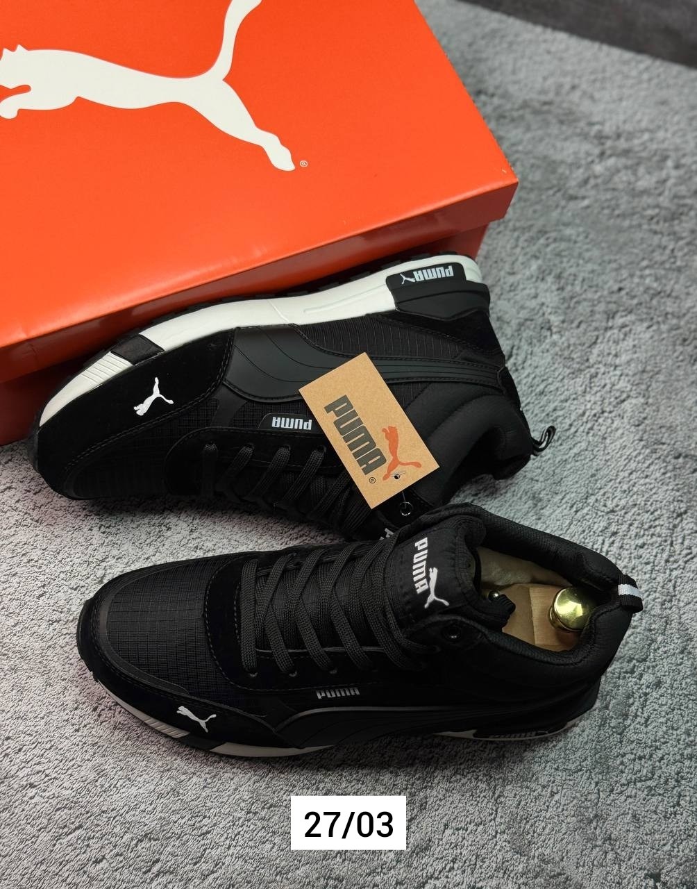 зимние кроссовки puma,мужские кроссовки puma,кроссовки puma,зимние кожаные кроссовки мужские пума,зимние кроссовки пума мужские