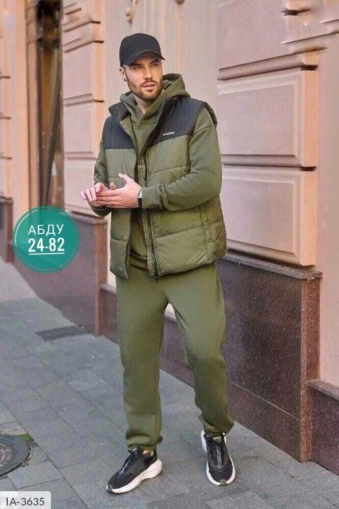 спортивный костюм с жилеткой мужской,костюмы спортивные мужские,спортивный костюм тройка с жилеткой,мужской теплый спортивный костюм на флисе,жилетка на синтепоне