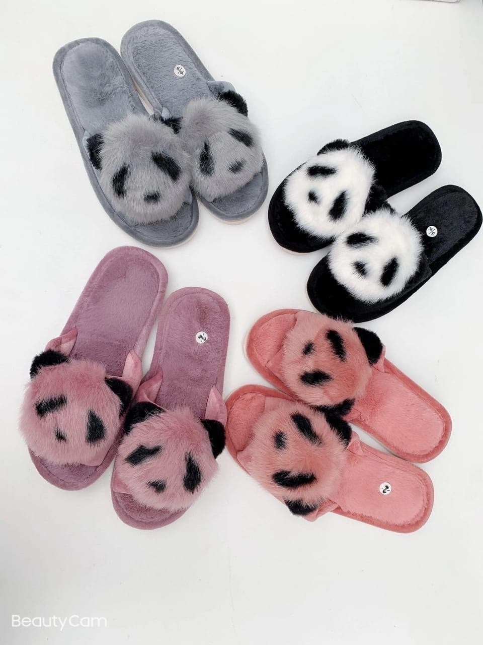 тапочки женские,тапочки панда,тапочки домашние женские,тапки панда,тапочки меховые домашние зара