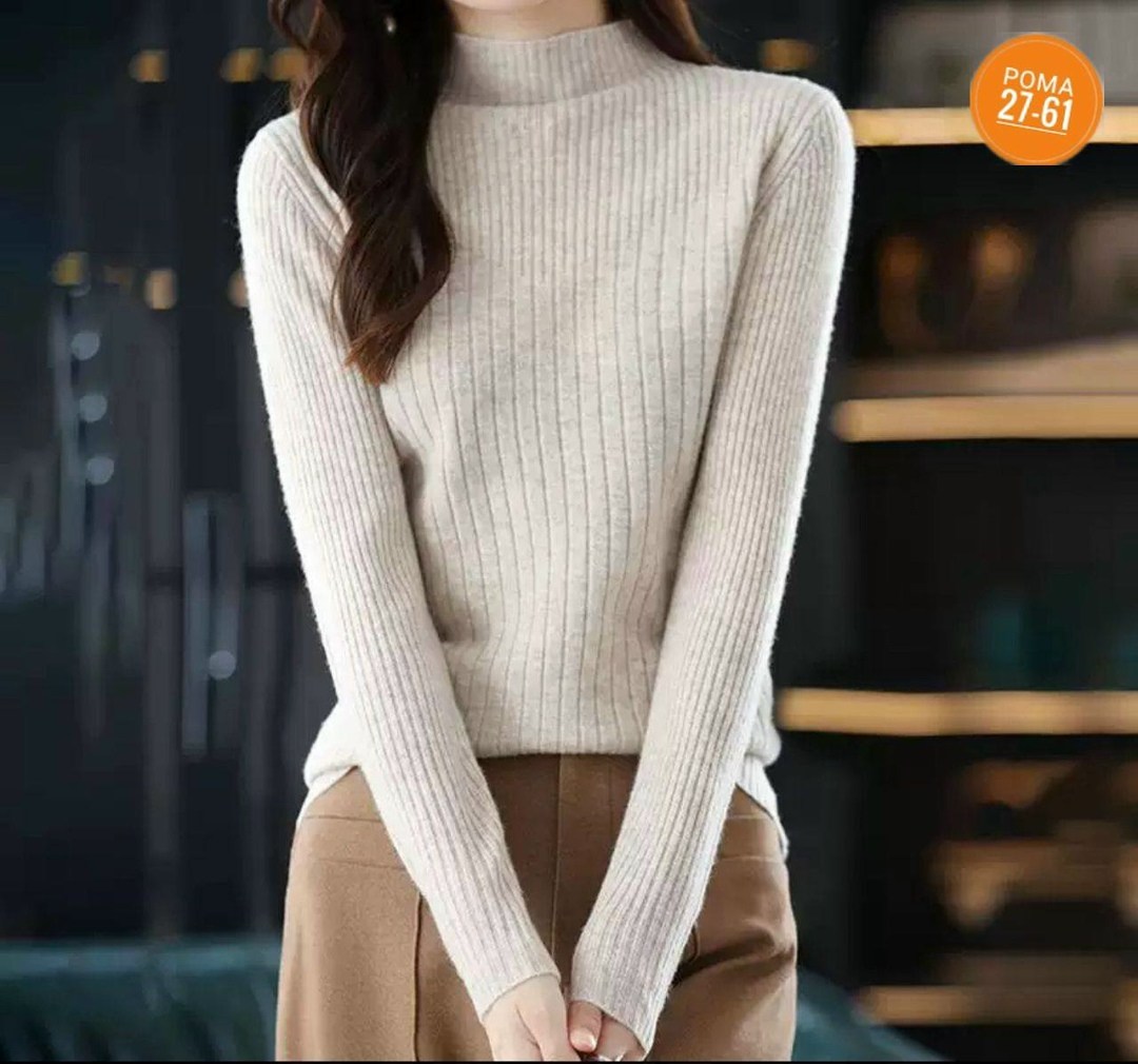 женский свитер,модные вязаные свитера,свитер с воротником,свитер с высоким воротником,женский свитер с высоким воротником