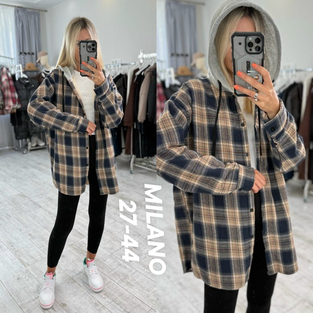 рубашка женская,рубашка в клетку с капюшоном,рубашка теплая,рубашка в клетку с капюшоном оверсайз,рубашка клетчатая