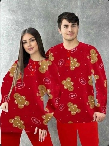 пижама для пары,пижама домашний одежда,пижама новогодняя,пижама комплект,парные пижамы