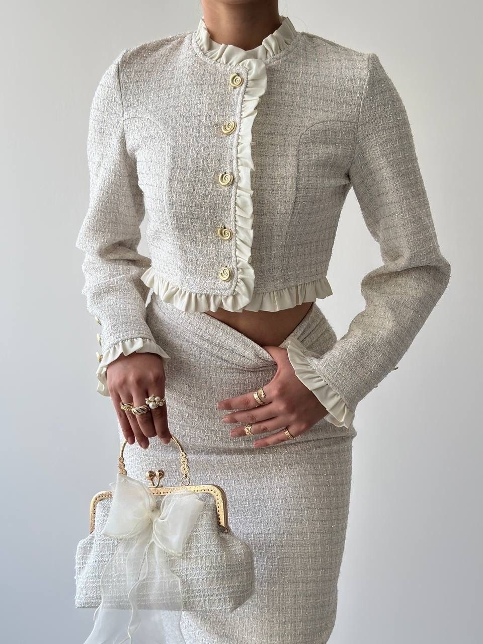 стильные костюмы,твидовые костюмы,элегантные наряды,твидовый костюм с юбкой