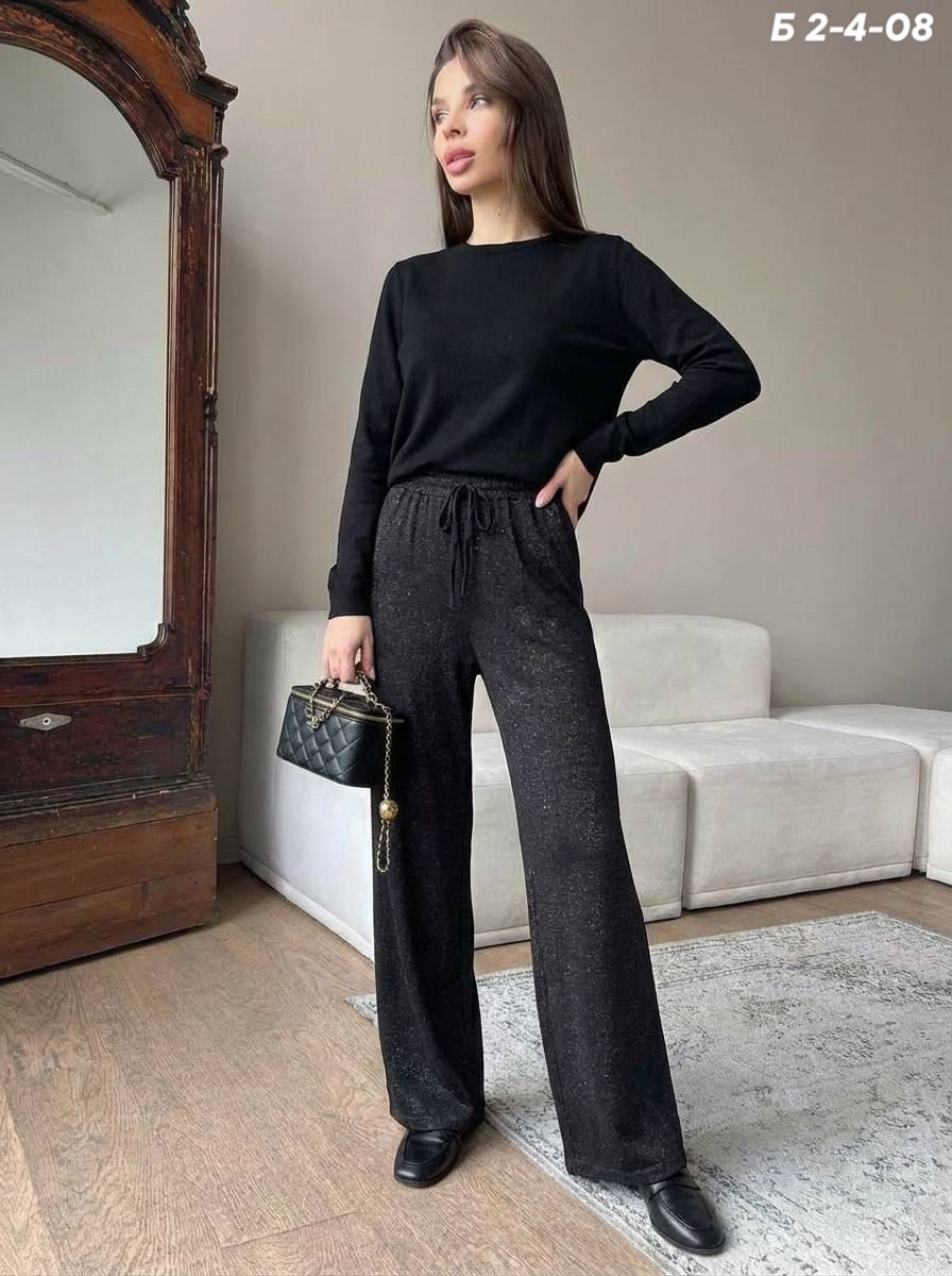 брюки трикотажные,широкие брюки,свободные брюки,брюки женские,одежда брюки