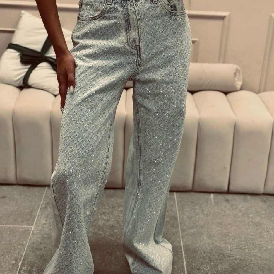 джинсы стразы,джинсы со стразами женские,женские джинсы,джинсы серый,джинсы палаццо со стразами