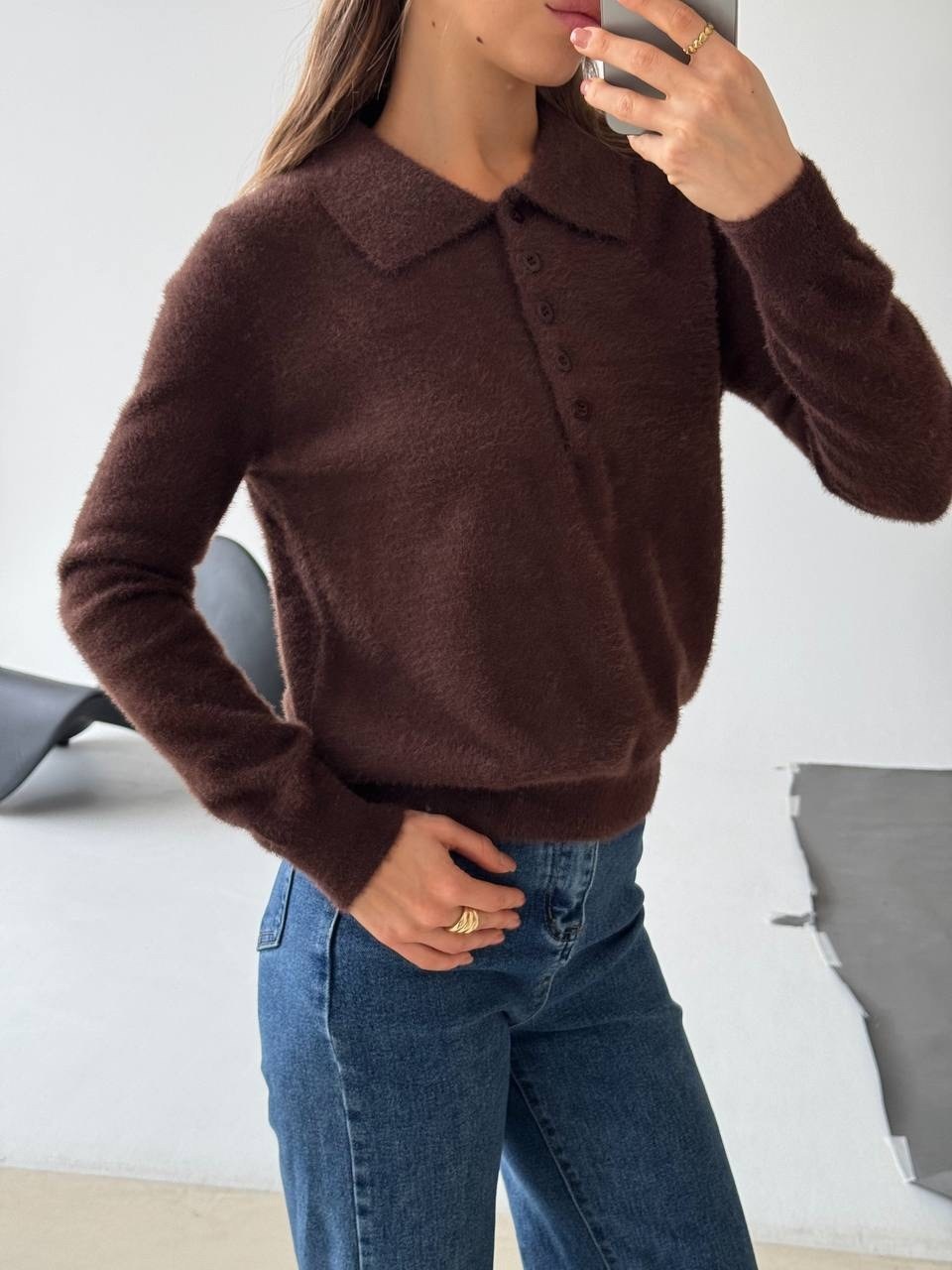 кофта женская,свитер с воротником,джемпер,джемпер трикотажный,женский свитер