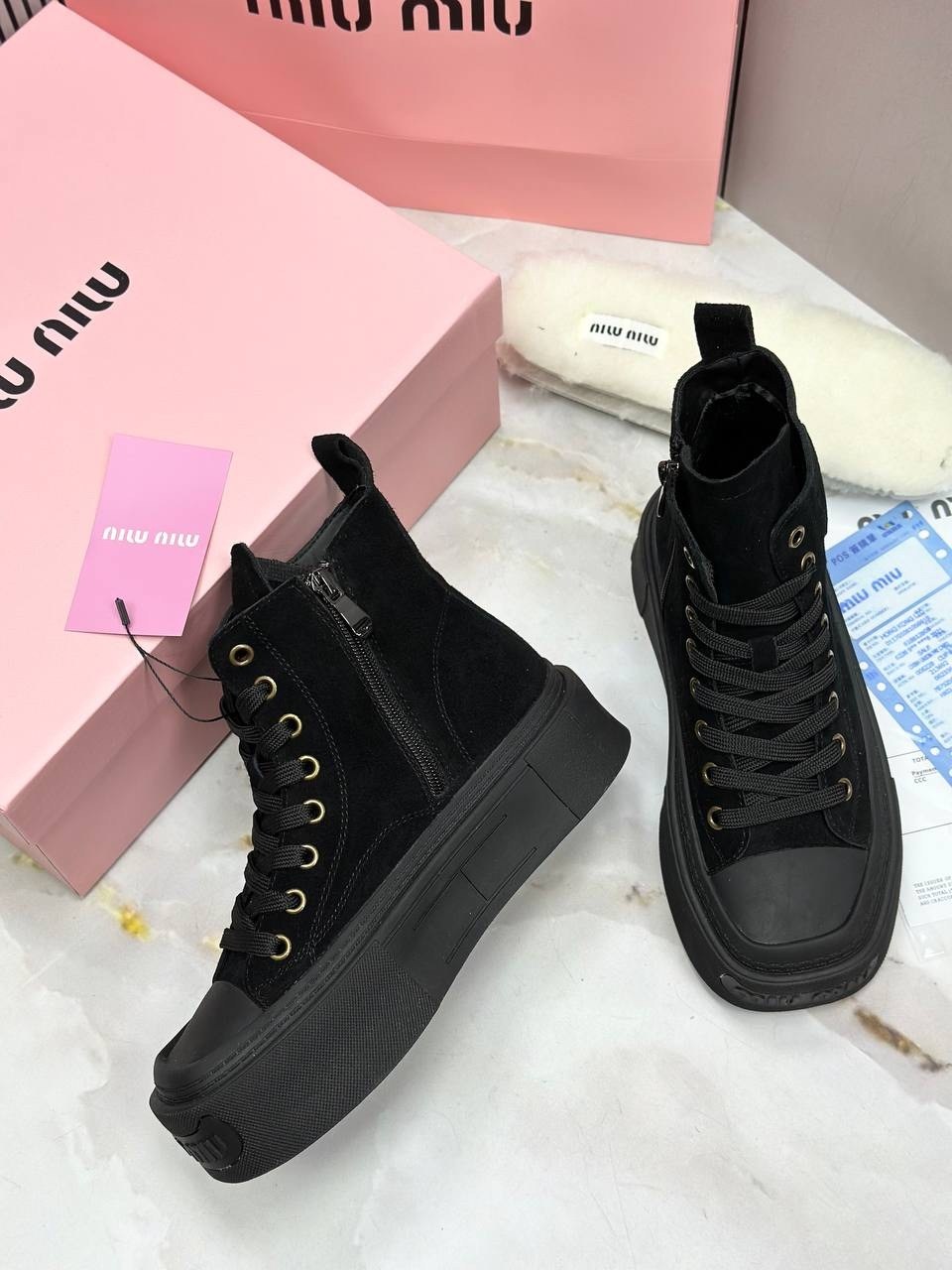 ,ботинки miu miu,ботинки женские,ботинки miu,кеды miu miu