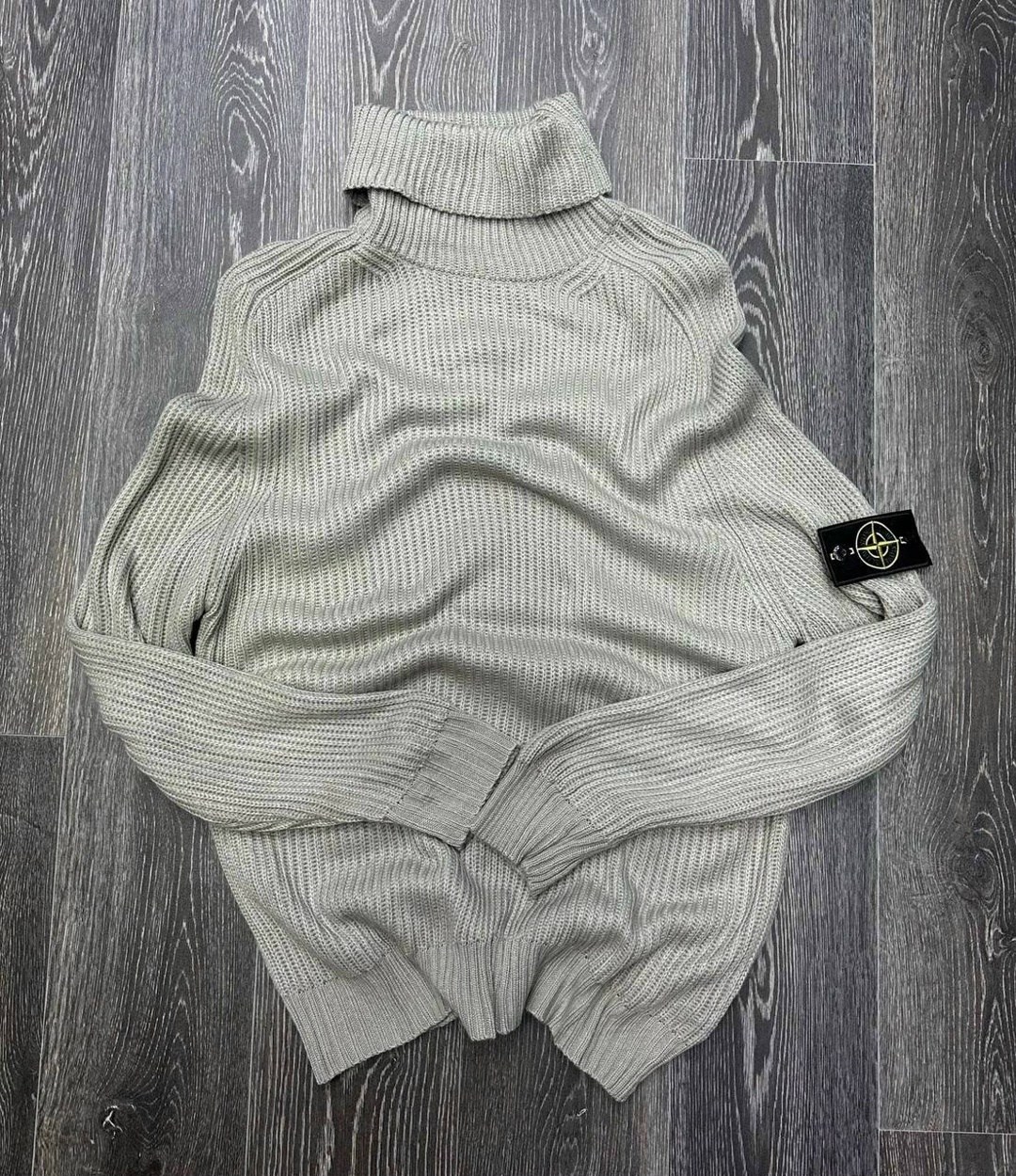 водолазка стон исланд,водолазка стон айленд серая,свитер stone island,свитер стон айленд,свитер из шерсти с горлом stone island