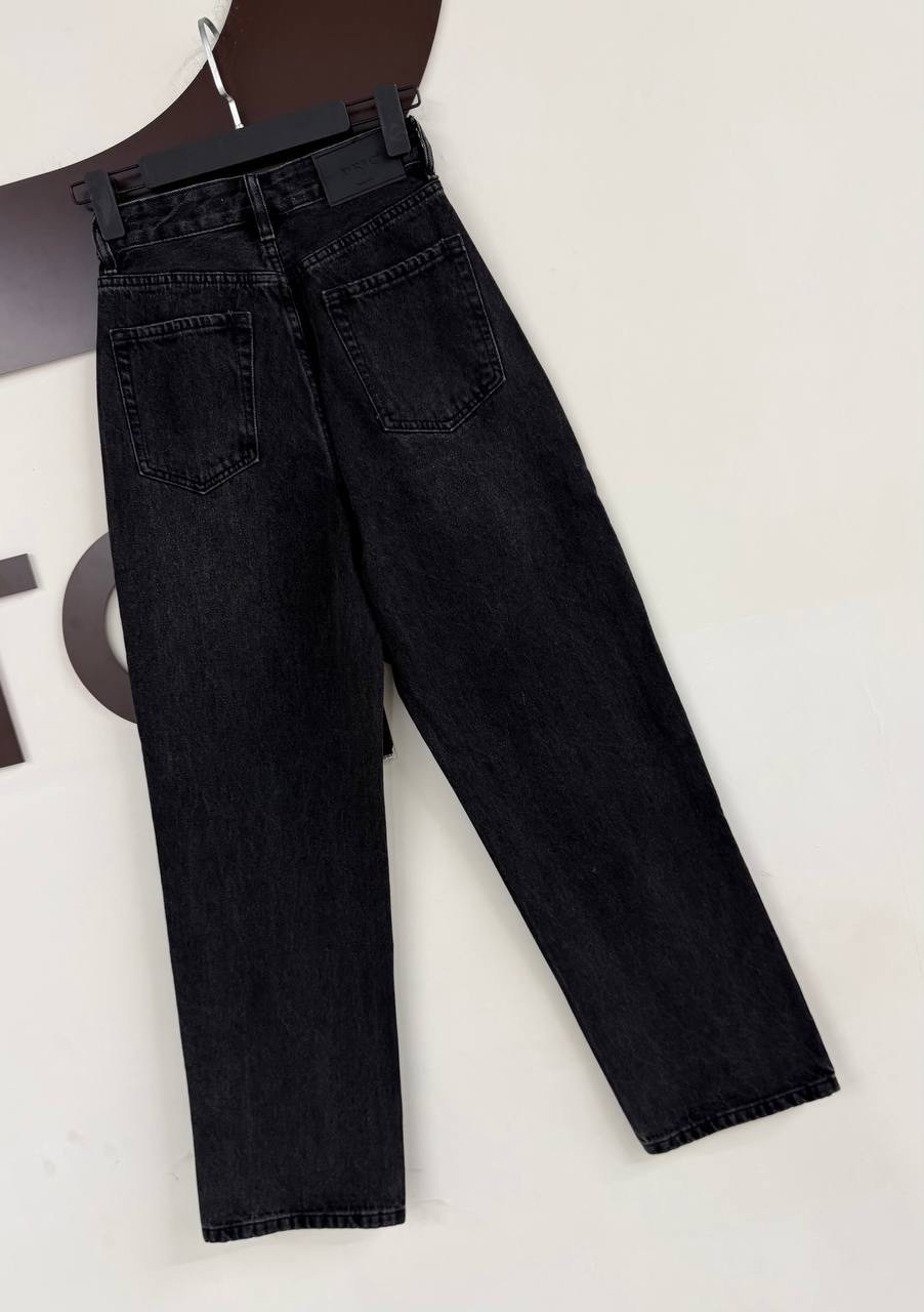 женские джинсы,джинсы широкие,женские джинсы с высокой талией,чëрные джинсы,джинсы брюки