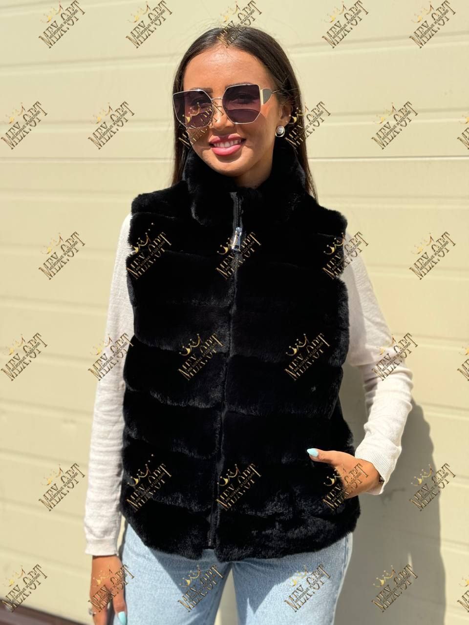 меховая жилет,меховая жилетка,женский меховой жилет,меховая безрукавка,меховая жилетка женская