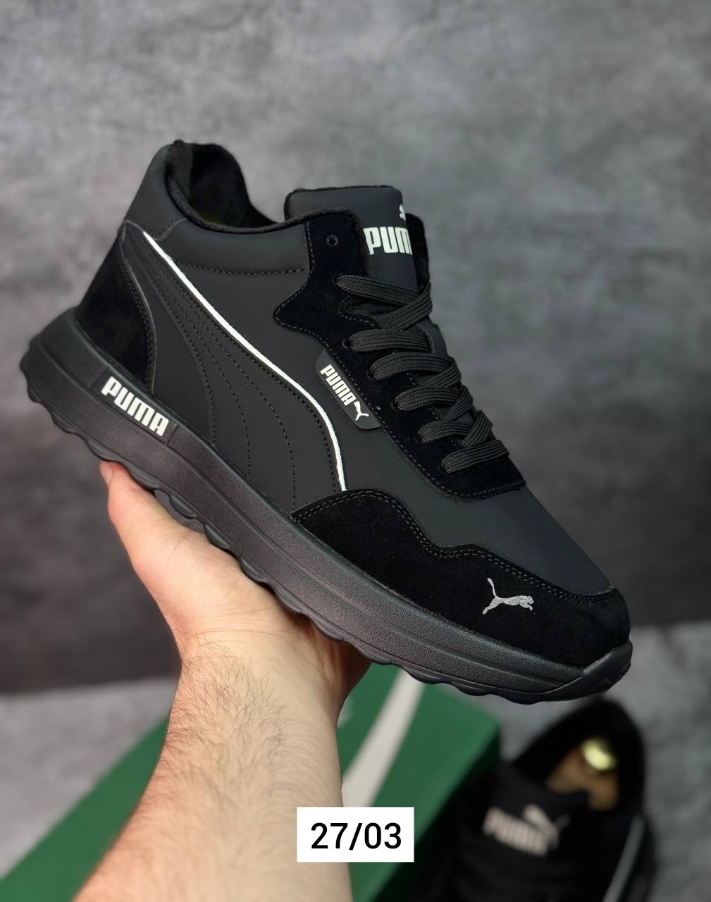 зимние кроссовки пума мужские,зимние кожаные кроссовки мужские пума,мужские кроссовки puma,кроссовки зимние puma,кроссовки puma