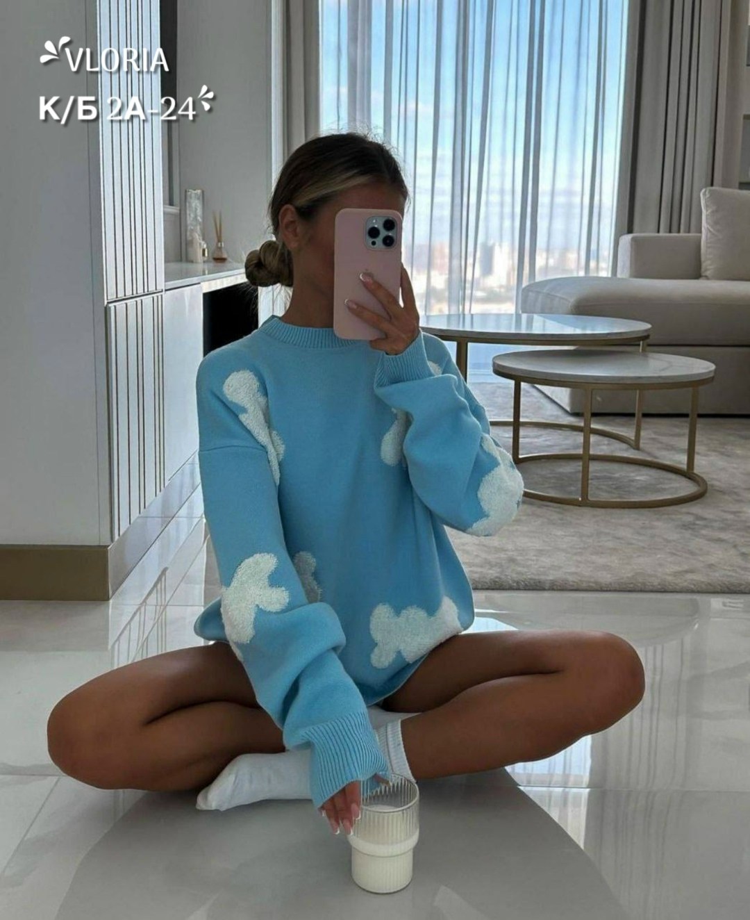 кофта голубая,свитер кофта,женская кофта,джемпер женские,модный джемпер