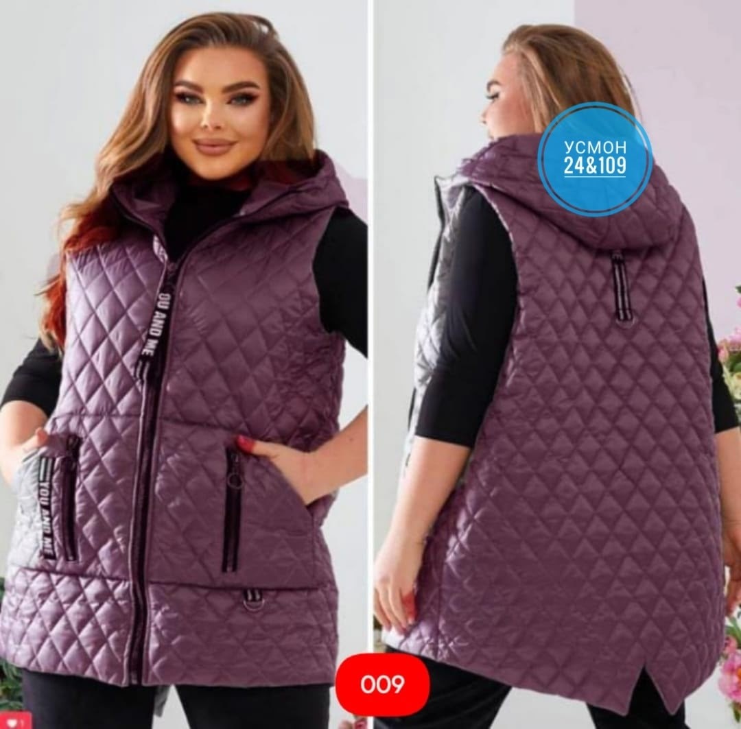 стеганый жилет больших размеров,женская жилетка больших размеров,демисезонная жилетка,жилетка женская демисезонная,теплый жилет