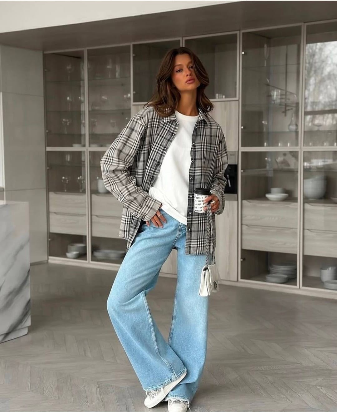 рубашка оверсайз в клетку betrendy wear,женская рубашка в клетку,оверсайз рубашка в клетку,рубашка оверсайз в клетку одежда женская,женская рубашка в клетку оверсайз