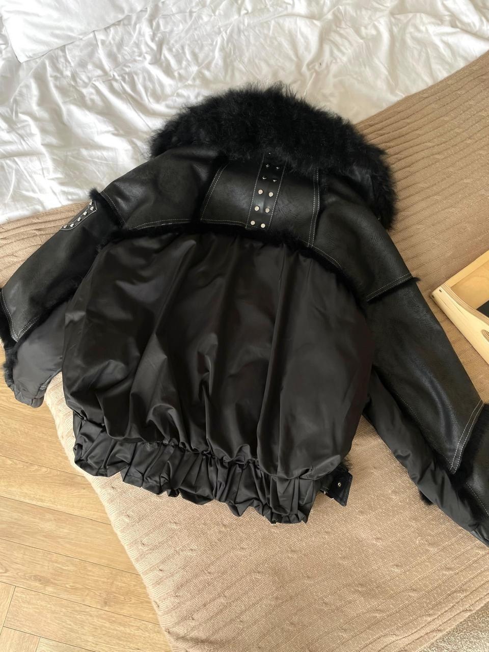 куртка комбинированная,куртка кожаная,куртка,дубленка женская,кожаная куртка с мехом