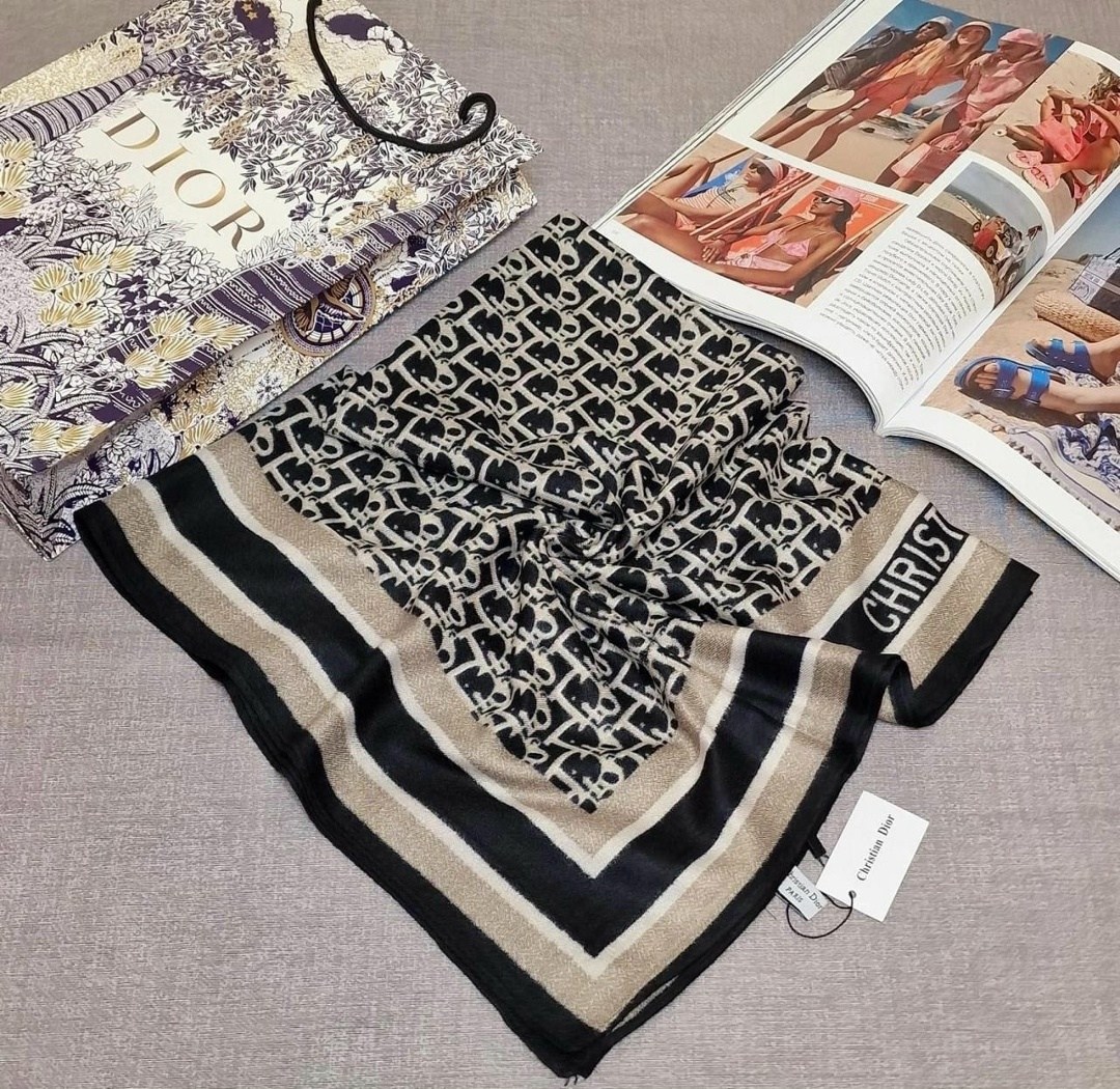 платки диор,платок dior,платок брендовый,шарфы и платки,женский платок