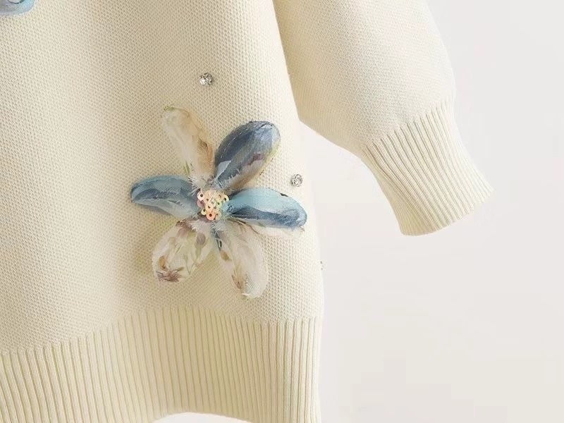 женский вязаный кардиган,женский трикотажный кардиган с цветочными,кардиган вязаное,кардиган стильный,кардиган