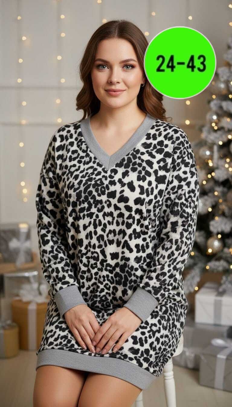 платье туника,платье женское леопардовое,платье с леопардовым принтом,леопардовое платье ,теплое платье женское