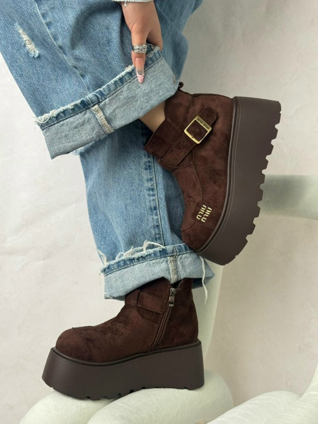 , женская,ботинки женские,платформа ,модная женская